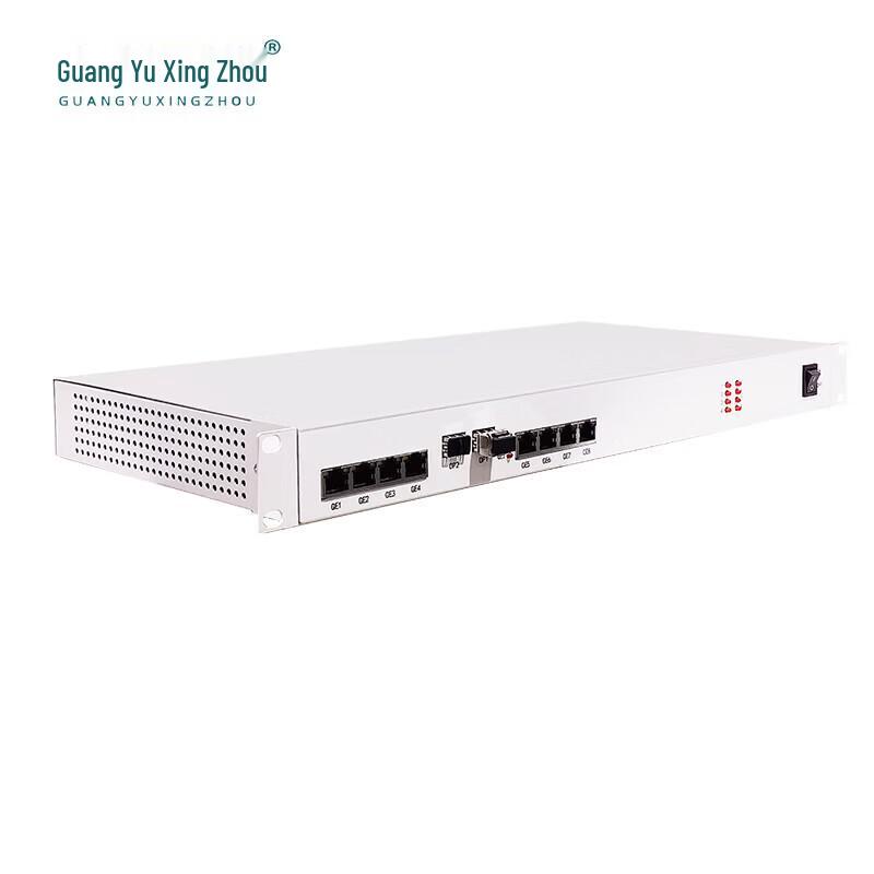 Guangyuxingzhou GY-8E18GE 8-Channel E1 to 8-Port Gigabit Ethernet Optical Multiplexer