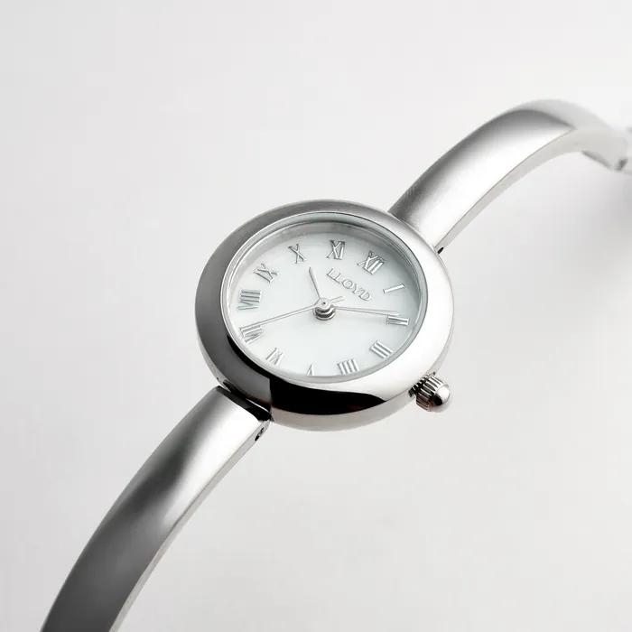 Awesome Bangle Stamp White Watch