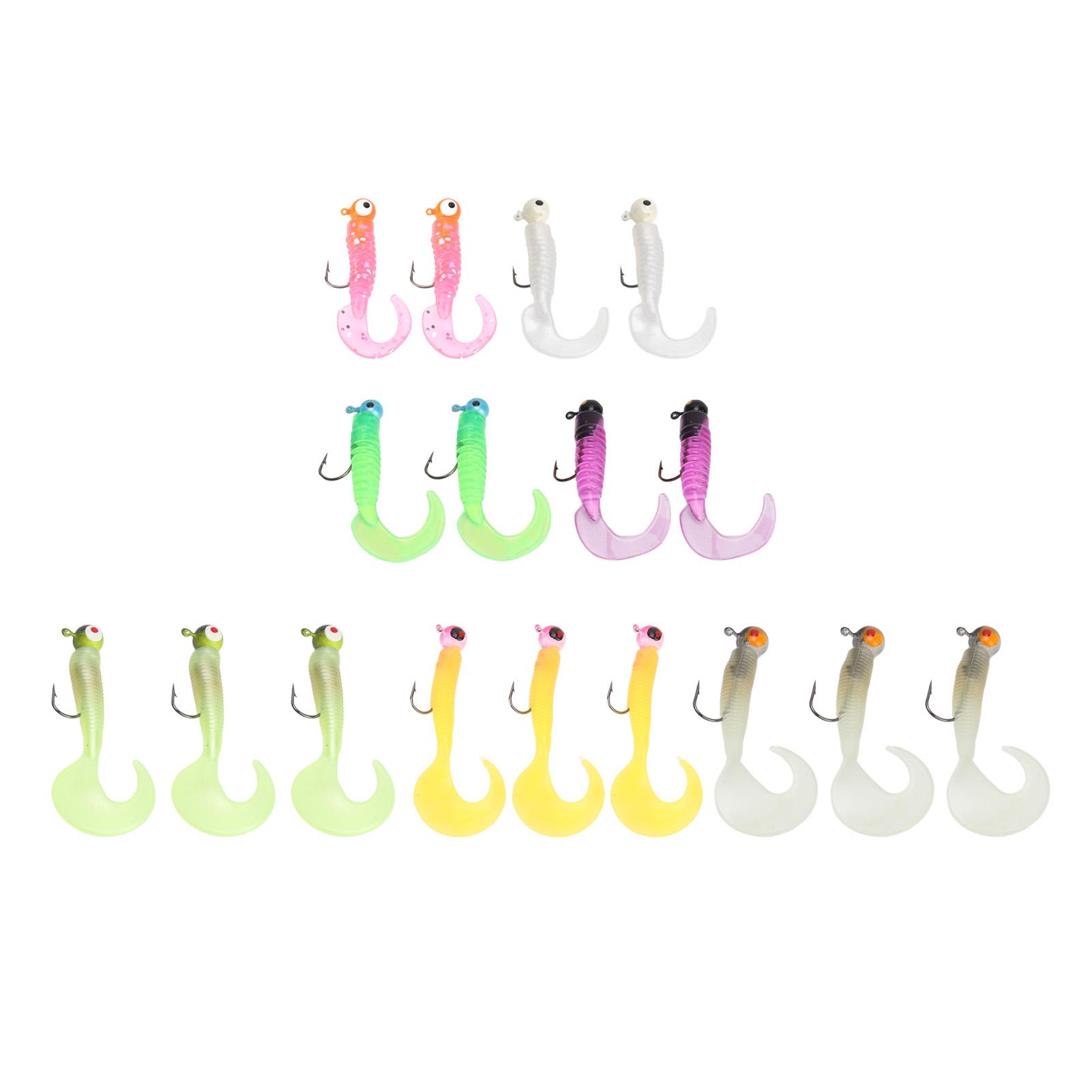 

17 шт. Мягкие рыболовные приманки Силиконовая приманка Свимбейты для морской рыбалки Соленая вода Пресноводная рыбалка