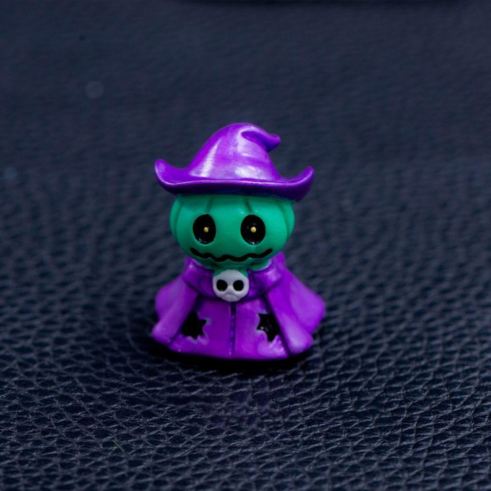 Castle Car Wizard Halloween Miniature Figurine Desktop Knick-knack Festival Supplies