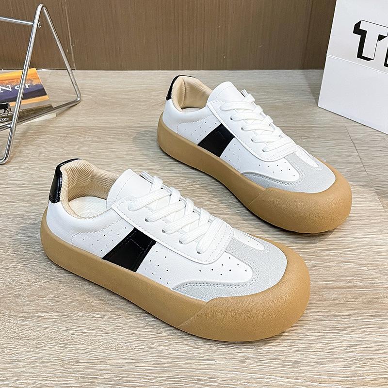 Platform Women's Spring and Autumn New Sports Board Shoes Casual Flat Shoes Ins Versatile Students