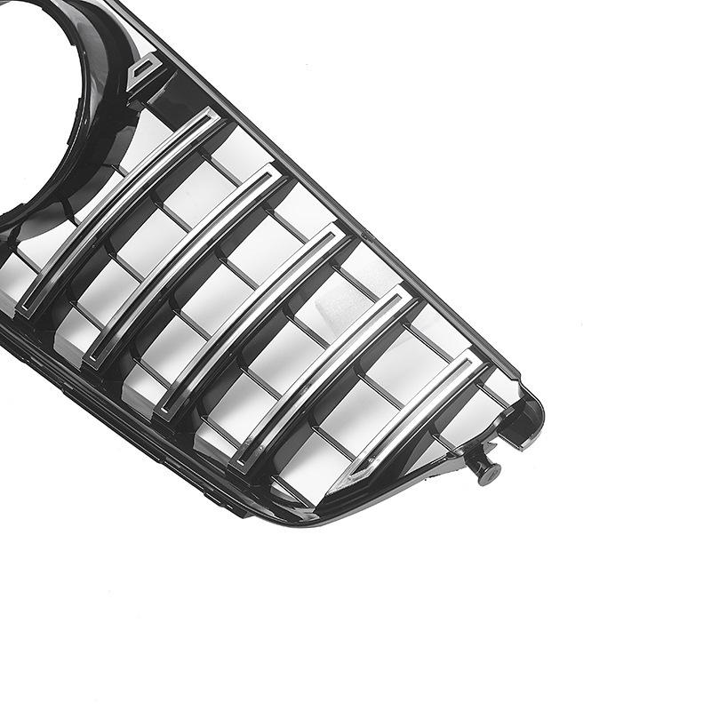 Fits Mercedes-Benz C-Class W204 Grille 2009-2014, GT Style ABS Material Original Car Replacement