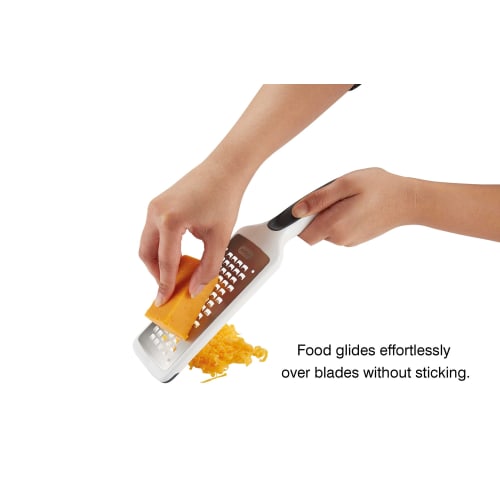 Zyliss Smoothglide Coarse Grater, Red, 8 x 9.5 x 36 cm