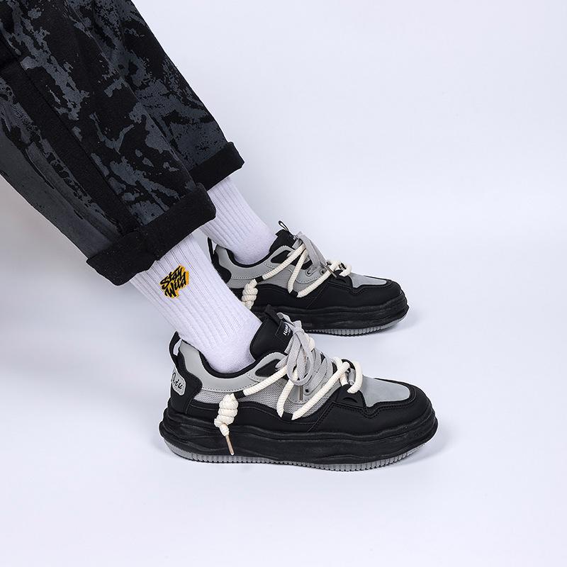 Global Platform Trend Board Shoes Men's ZHQ-ZL9013 Summer Men's Versatile Casual Shoes Niche Height-increasing Sports Shoes