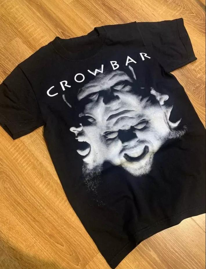 Collection Crowbar Band Unisex Short Sleeve T-shirt, Size S-4XL
