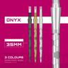 Target Darts Swiss Storm ONYX Dart Points of Replacement Steel Dart Points (Set 3) 26mm/30mm/35mm - Silver/Gold/Black (35mm, Silver)