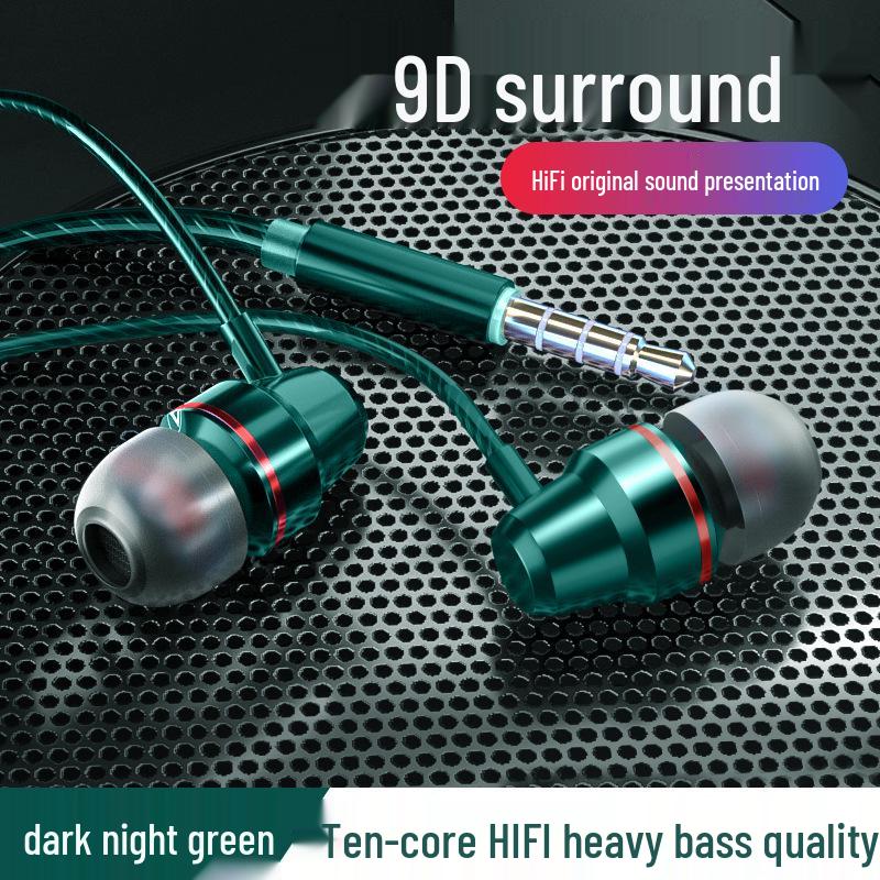 High-Quality Wired In-Ear Earphones with Type-C Interface for Huawei, Vivo, Xiaomi, Oppo - Noise Reduction, Round Hole Design