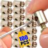 Universal Motorcycle Clutch Brake Throttle Cable Nipple Screw Clamp Wire Stop Bolt For Scooter Dirt Bike ATV Steel Repair Kit
