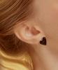 Tatiana Asymmetrical Heart Earrings Ec1906