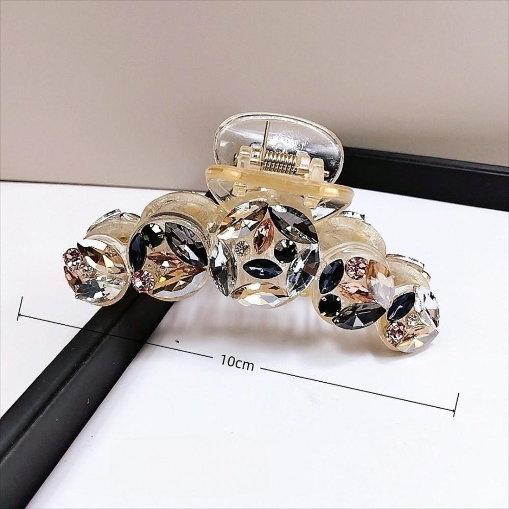 Temperament Shark Clip Elegant Hairpin High-end Hair Clip Girls прозрачный