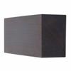 2PCS Ebony Wood Blocks 12x4x2.5cm Lumber Blanks for Carving Turning Musical Instrument Handles