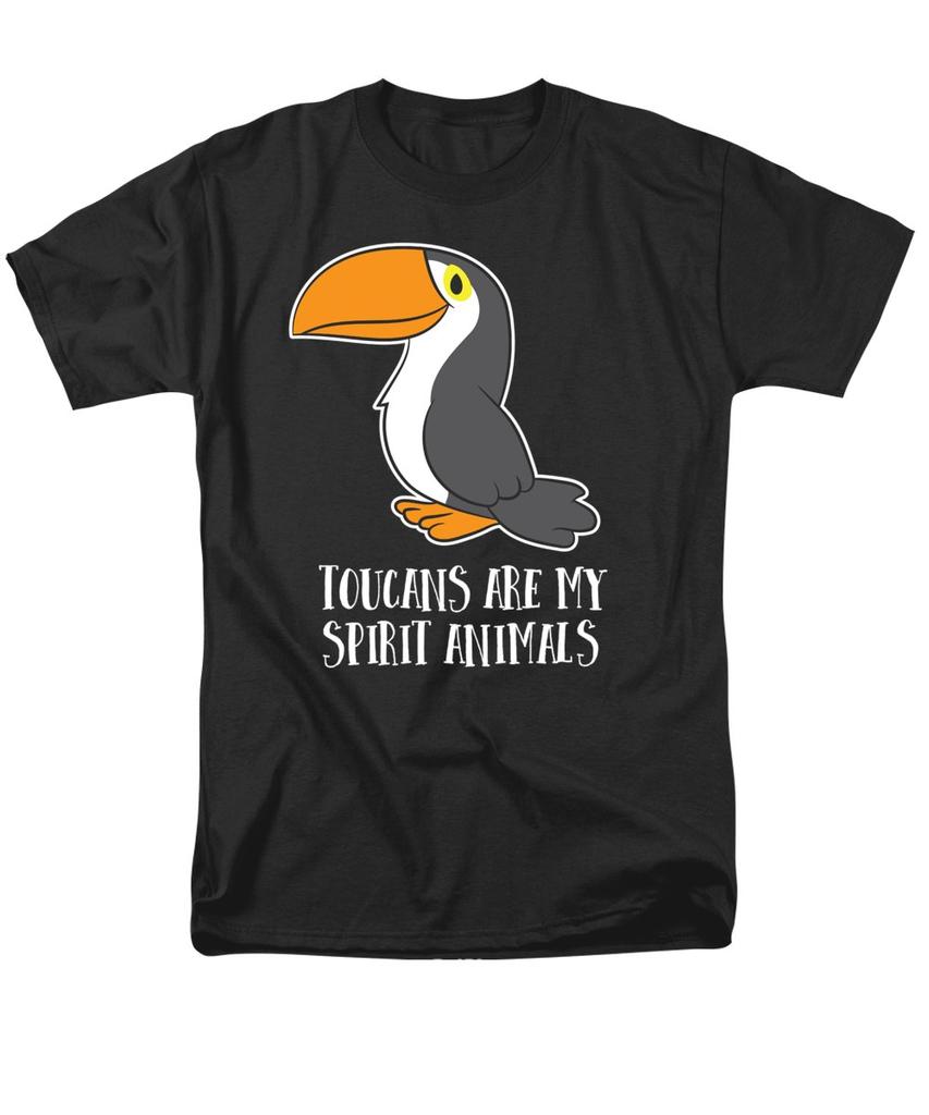 Maglietta Parrot Toucan da uomo S Natura tropicale Fauna