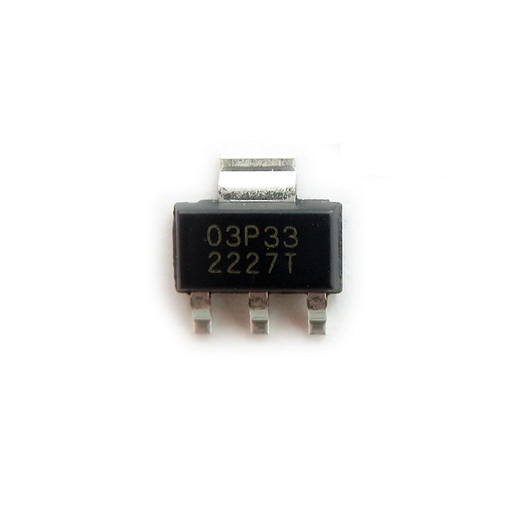 SSP7903P33FR 3.3V LDO Voltage Regulator Chip, 300mA, Stable Performance, SOT-223 Package