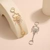 Hip-Hop Rock Scorpion Chain Adjustable Punk Rings For Women  New Gothic Gold Color Party Vacation Jewelry Accessories