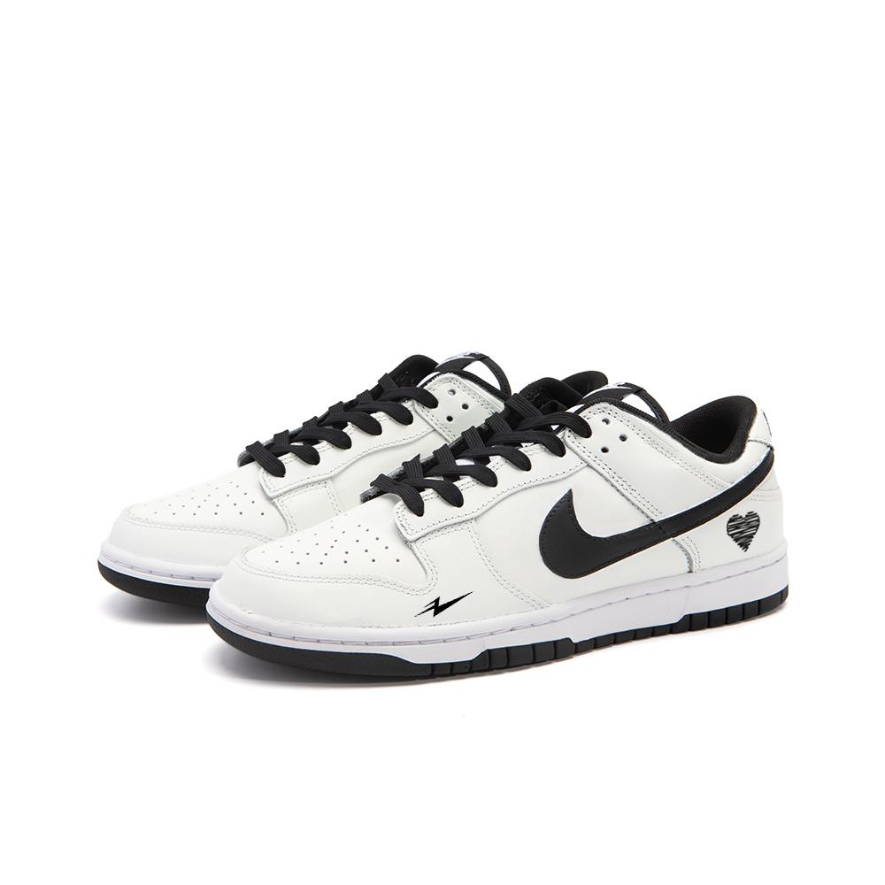 Nike Dunk Slip Resistant Abrasion Resistant Low Top Skateboard Shoes Unisex Black DD1391-100(Team189-)