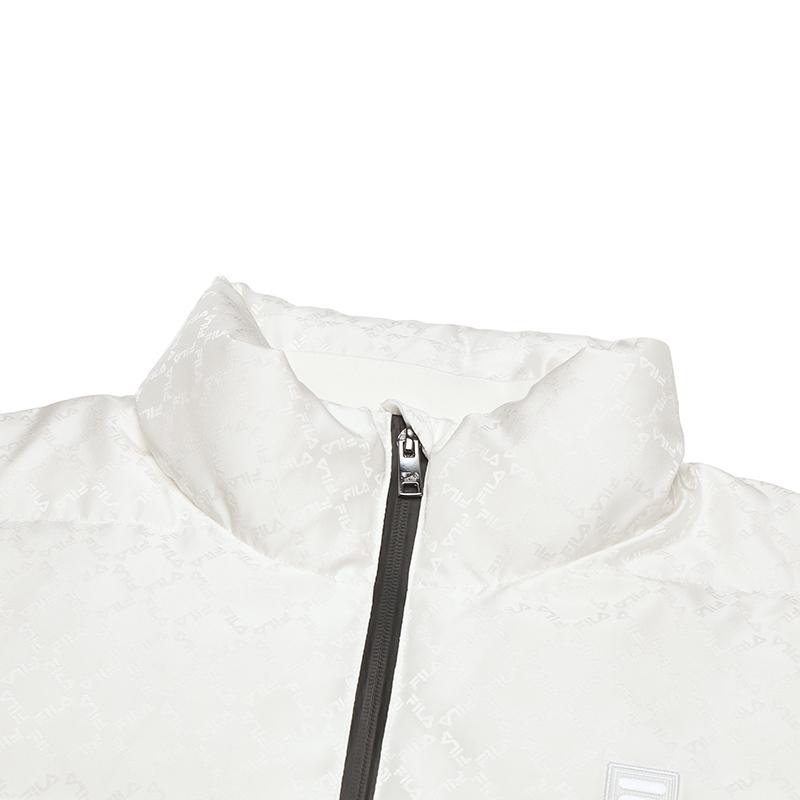 New FILA Down Jacket Men's Cloud White F11M445901FWT