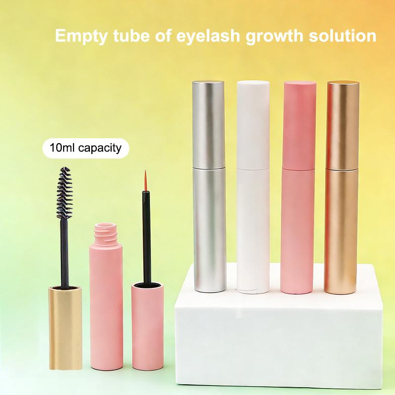 Empty 10Ml Mascara Tubes With Brush Rod Eyeliner Liquid Tube Eyelash Growth Packing Tube Container Sample Bottle