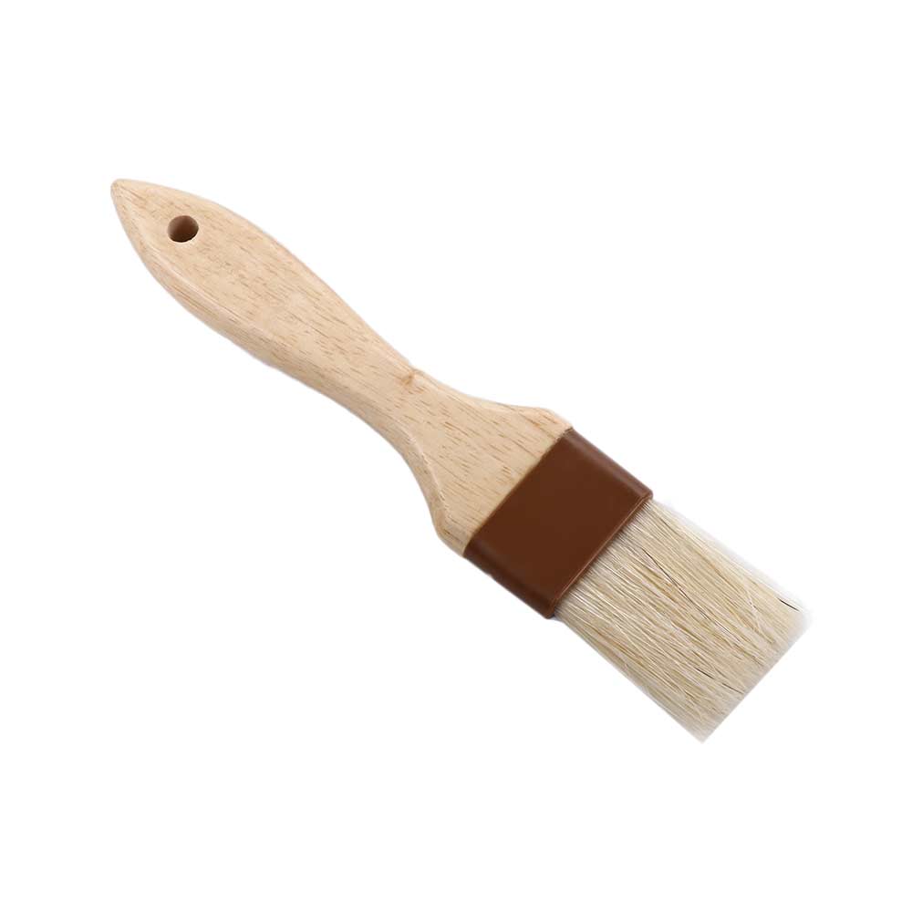 Cooking Barbecue Kitchen Grill Wooden Handle Basting Brush Pastry Brush Sauce Baster Marinade Tool