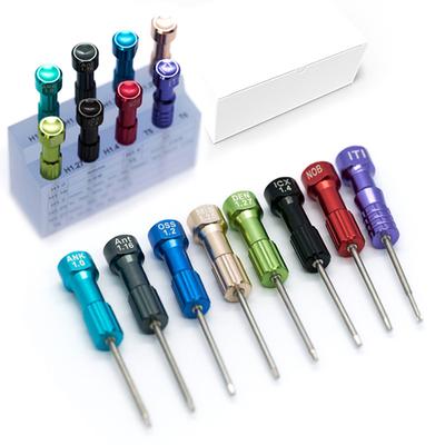 Cacciavite per Impianti Dentali Acciaio Inossidabile per Laboratorio Dentale Cacciavite per Viti Impianti Kit di Strumenti Odontoiatrici Micro Cacciavite