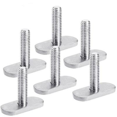 316 Stainless Steel Kayak Track Nuts & Screws Kit – M5/M6 Universal Rail Bolts For Boat Accessories, Fishing Rod Holders, Camera Mounts (1/4/6/8 Pcs)