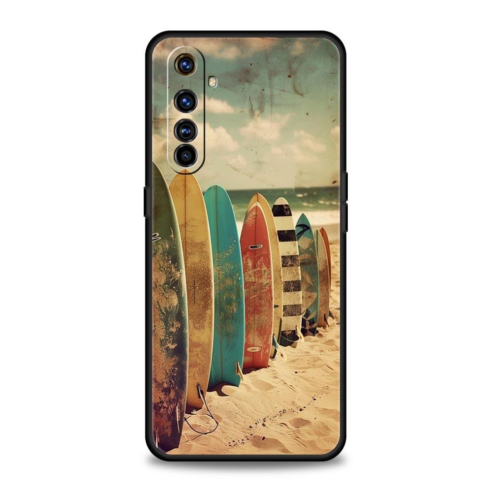 Summer Beach Case For Realme C67 C63 C55 C53 C35 C25 C21 GT 2 3 5 6 10 11 12 13 Pro Plus 5G Soft TPU Phone Cover Fundas Capa Bag