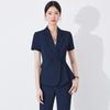 Summer 2024 Women's Professional Short Sleeve Suit Set for Reception & Retail Work