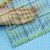 1pcs Acrylic Patchwork Ruler Sewing Measuring Layout Ruler Multifunctional Anti-Skid Tool Rulers Sewing Tool Accessories