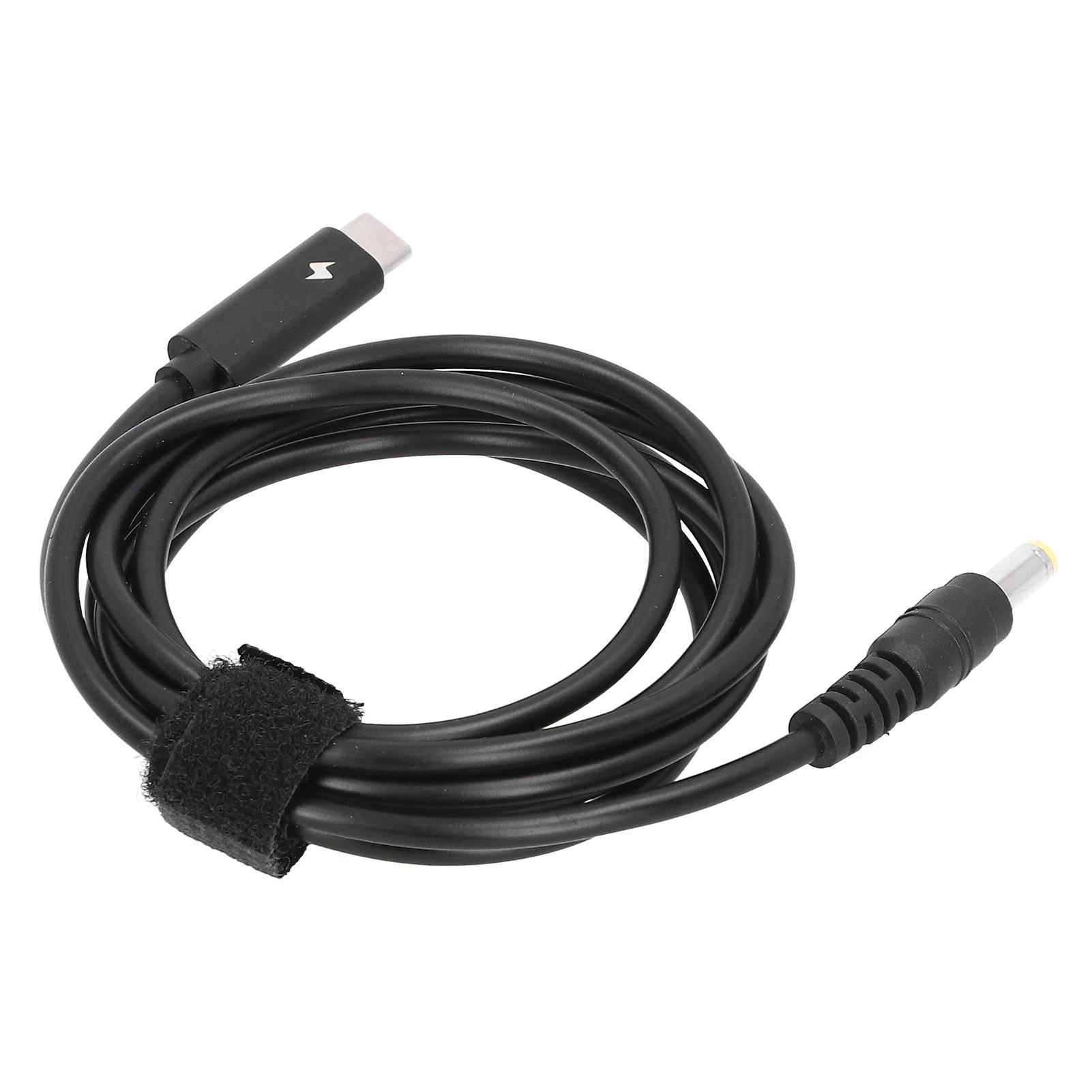 Quick Charging Cable Type C Charging Port DC5.5x2.5MM Interface for Notebook Power Charger