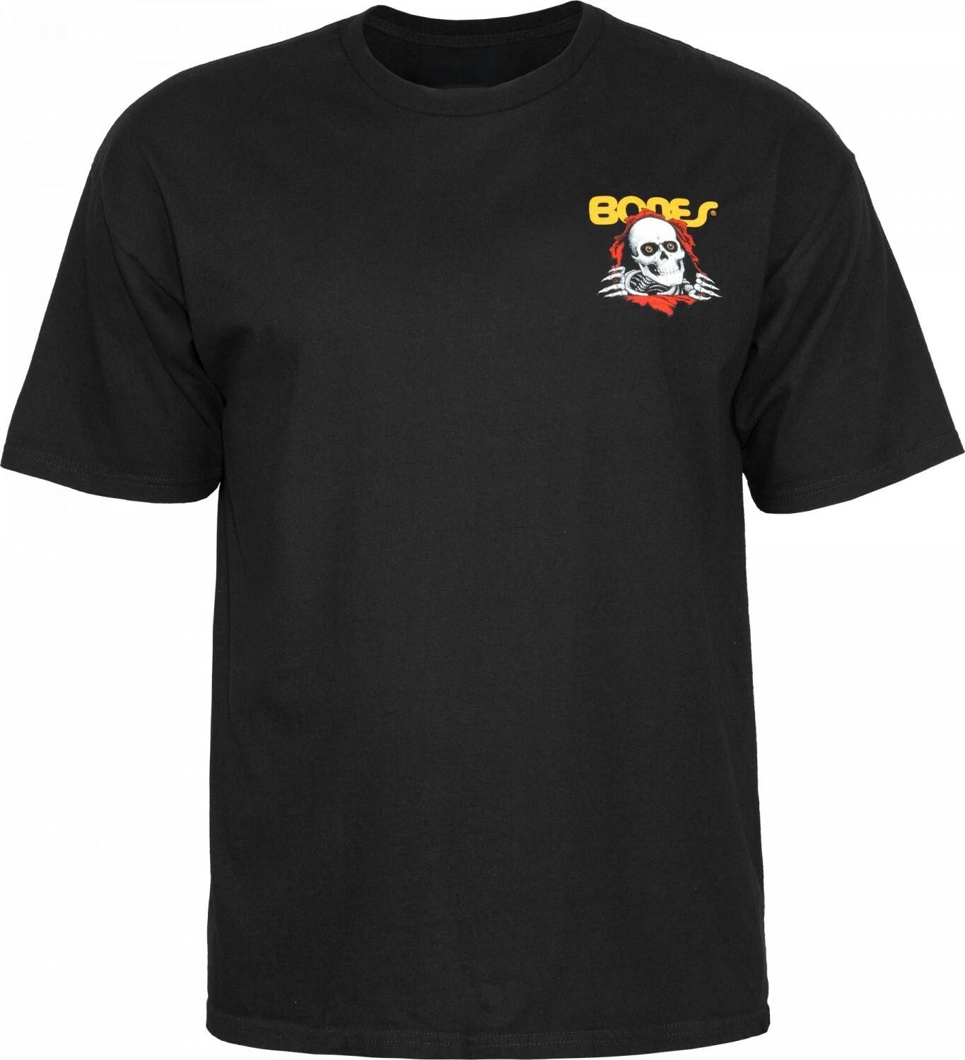 BONES RIPPER Skateboard T Shirt BLACK HOT ITEM S разноцветный