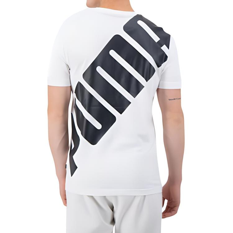 PUMA T Shirts Men's Crew Neck Moderate Straight Fit 855072-02