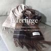 Merfirge Wool Cashmere Blend Reversible Hand Check Mocha Cashmere-Blend Scarf, Double-Sided, Scarf, Washable, Pattern, Women's, Fall/Winter (cw6062)