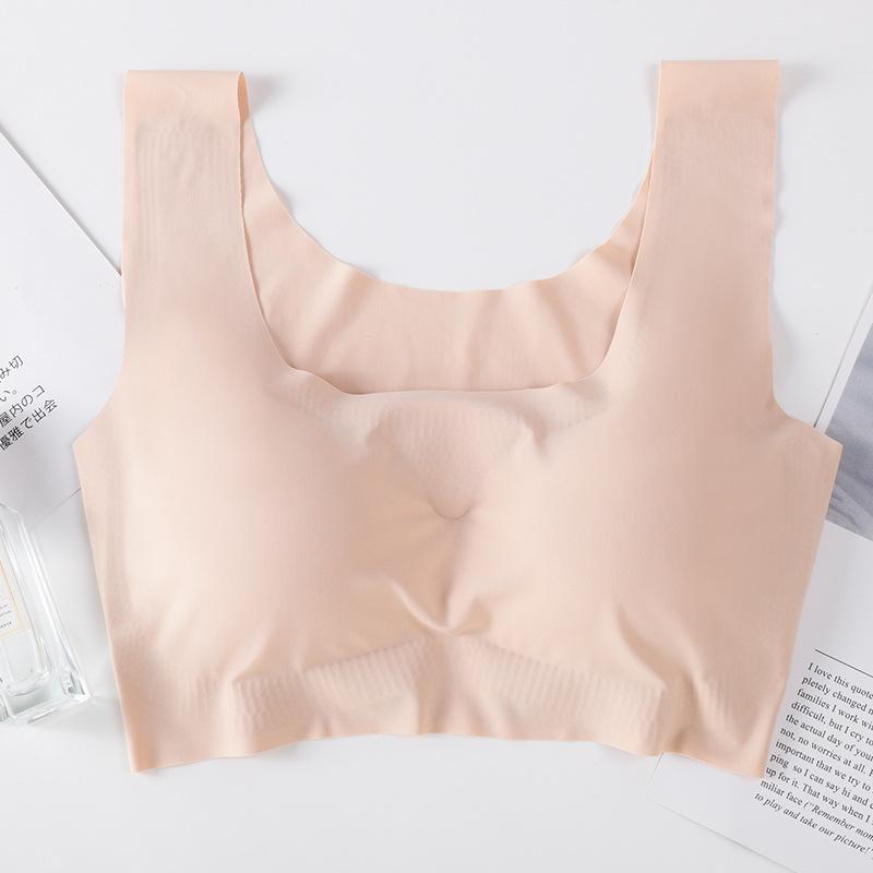 Unterwäsche Damen Ohne Stahlring Beauty Back BH Raffung Sportweste BH