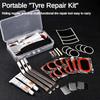 Bike Tire Repair Kit Bicycle Tire Repair Kit Glueless Self-Adhesive Patches Portable