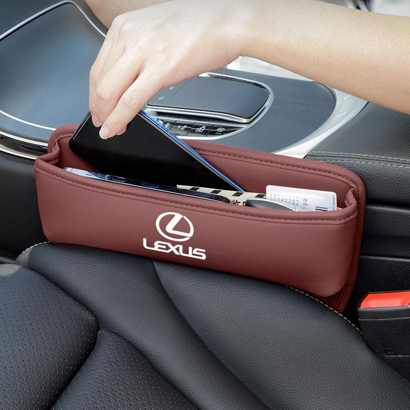 Car Accessories Seat Gap Organizer Box Leak-proof Storage Bag For Lexus F SPORT ES RX NX LS UX LM LX GX LC RZ IS CT GS RC HS SC