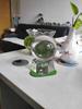 Transparent K9 Crystal Glass Ball Ornament - Ideal Gift for Leader or Elder, Perfect for Living Room or Office Decor