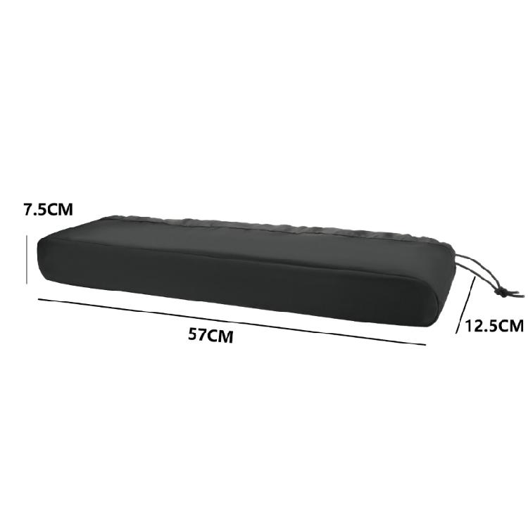 Lehký chránič proti prachu pro soundbar Ray, z pevné keprové látky, s snadno nasazovacím elastickým uzávěrem