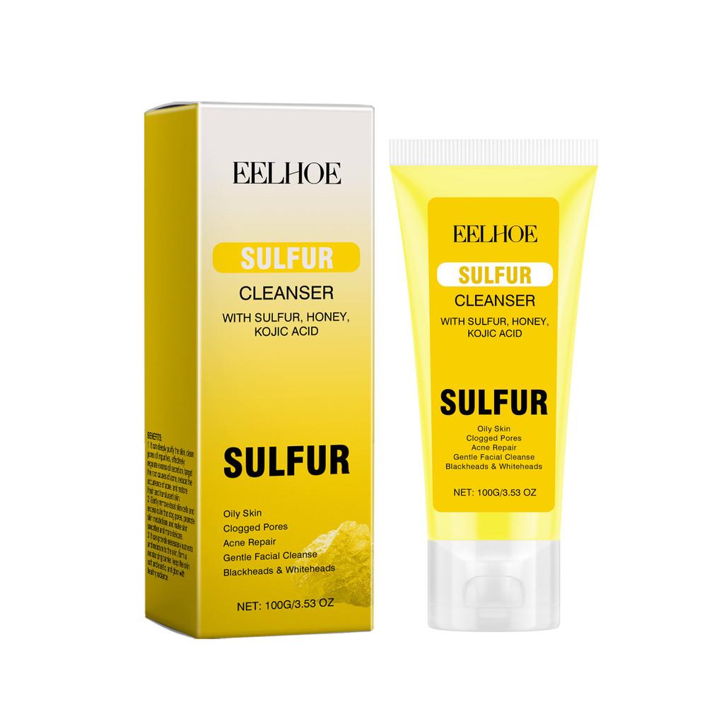 Eelhoe Gentle Sulfur Cleansing Milk For Pore Purifying Hydration And Exfoliation
