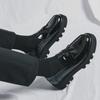 Lacquer leather thick soled men's loafers Trendy  styles Wedding and Office Leisure Business Outdoor Party Plus Size38 -45