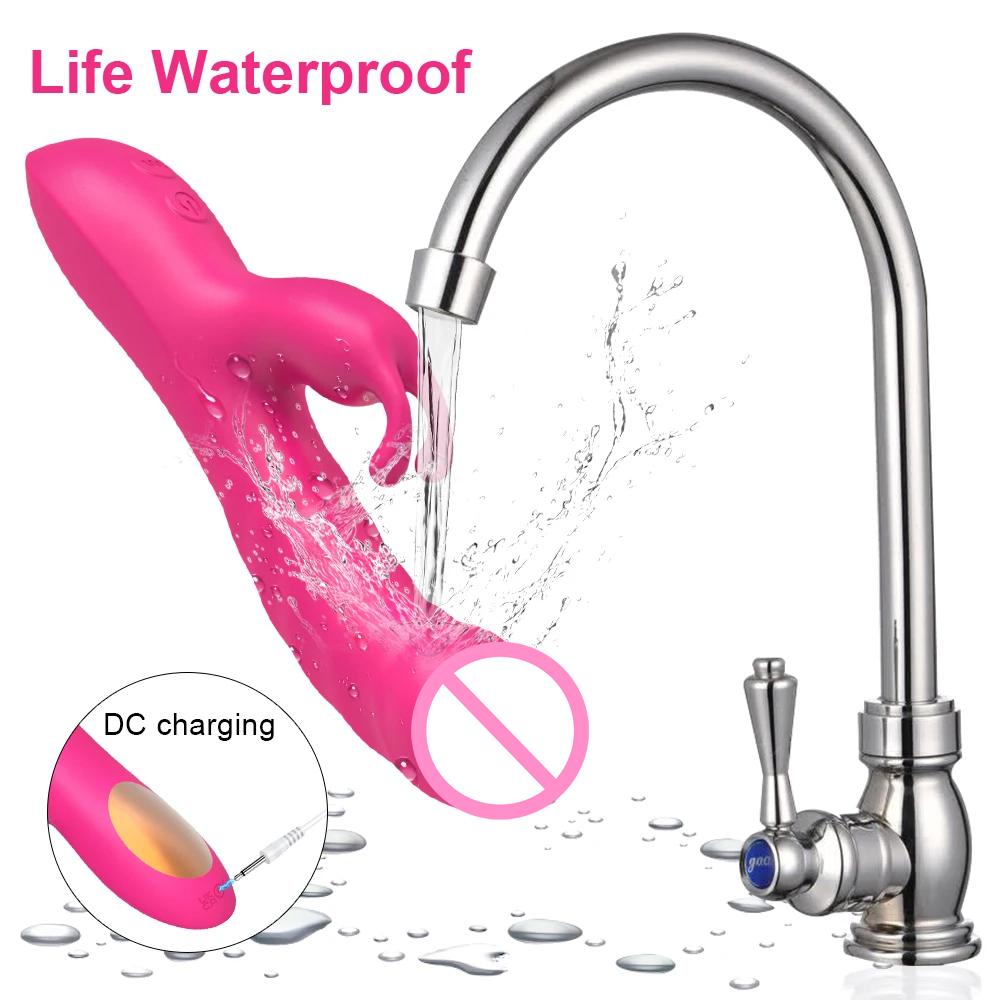 Multi-Function Rabbit Vibrator 10 Vibration G Spot Clitoris Stimulator Vagina Anal Massager Female Masturbation Adult Sex Toy
