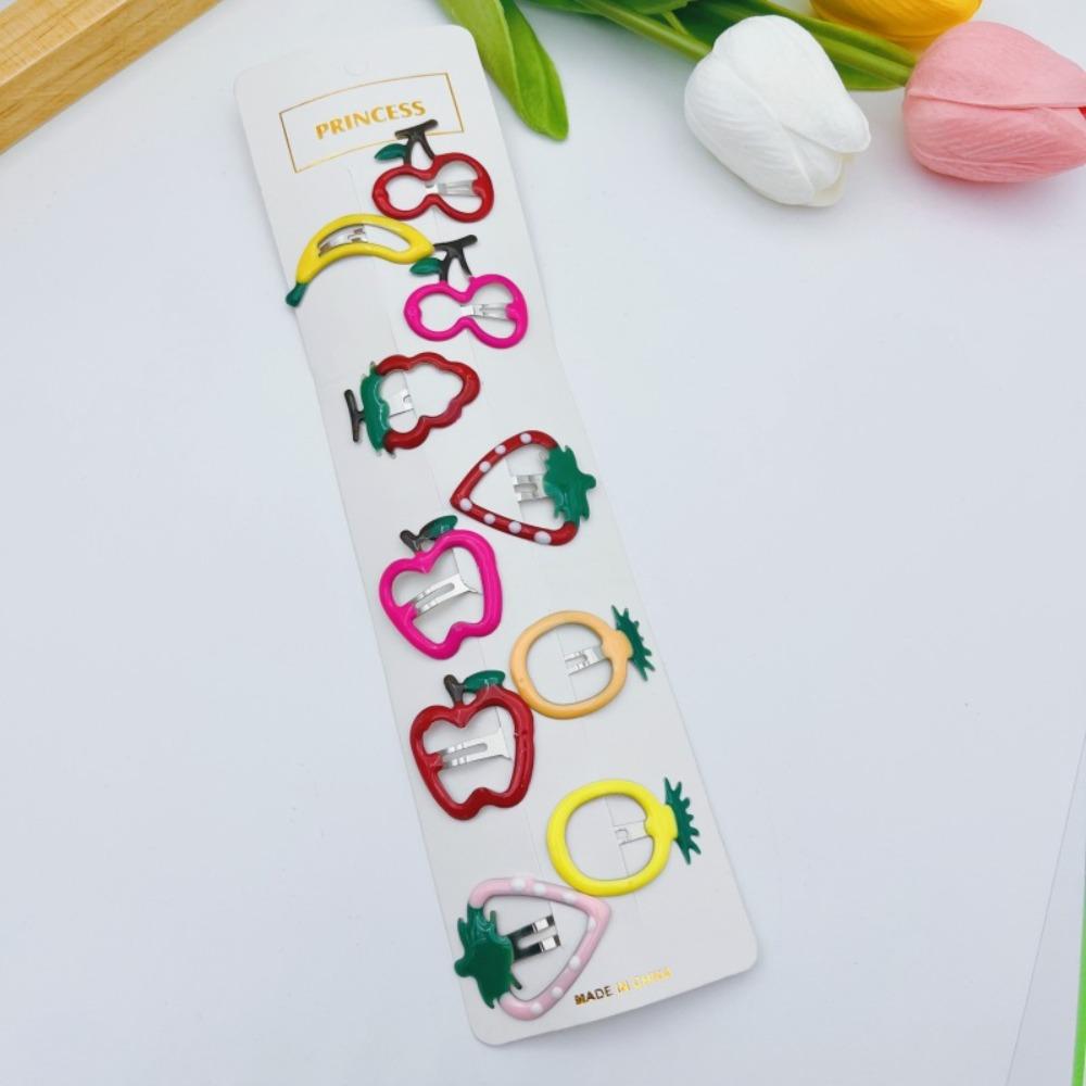 Y2K Fruit BB Hair Clip Banana Children Side Clip Fashion Cherry Hairpin  Summer