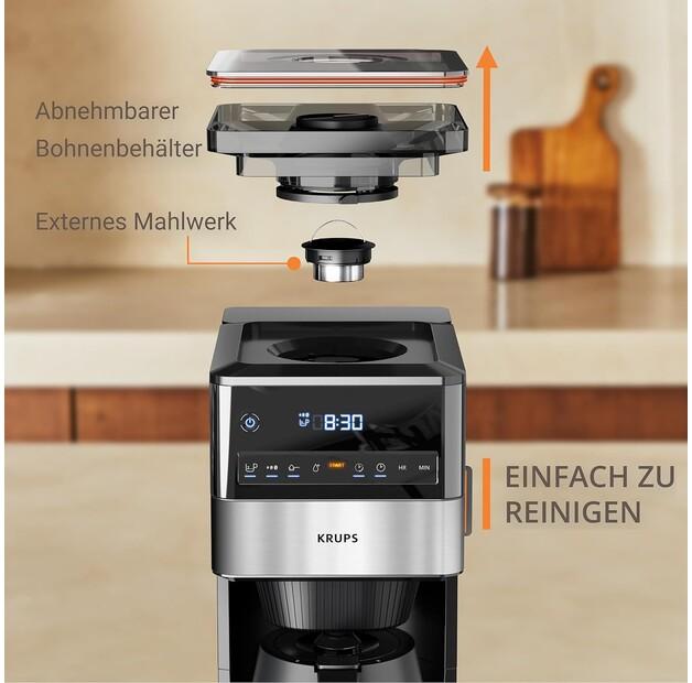 Кофеварка Krups KT 8428 Grind Aroma XL (KT842810)