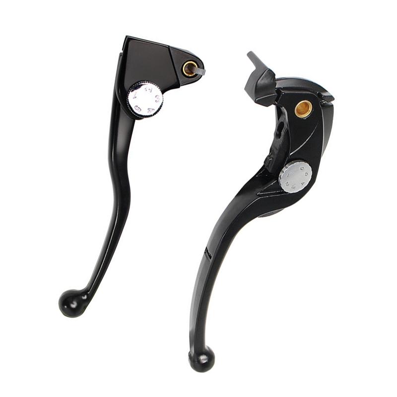 NEW-Motorcycle Horn Pull Rod Brake Clutch Levers For Kawasaki ZX6R/RR/636 Z900RS Z1000/R Ninja 1000