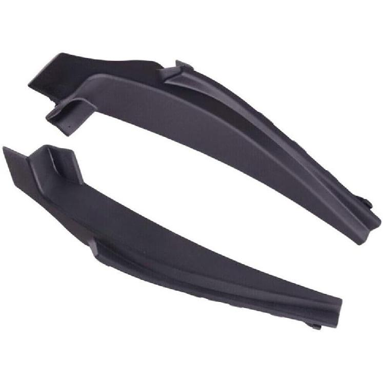 

1 Pair Car Front Wiper Side Cowl Extension Cover for Nissan Sentra 2013 2014 2015 2016 2017 2018 2019 Black, 66894-3SG0A, 66895-3SG0A