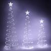 Pack Spiral Christmas Tree Lights Outdoor Lighted Decorations Yard Xmas Eve Night Dcor JOYFY LED 3 218 for Entertaining Play Safe Kid Friendly Fun
