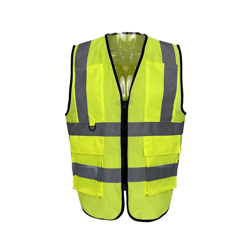 

Breathable Reflective Mesh Vest with Ice Pack for Summer флуоресцентный желтый