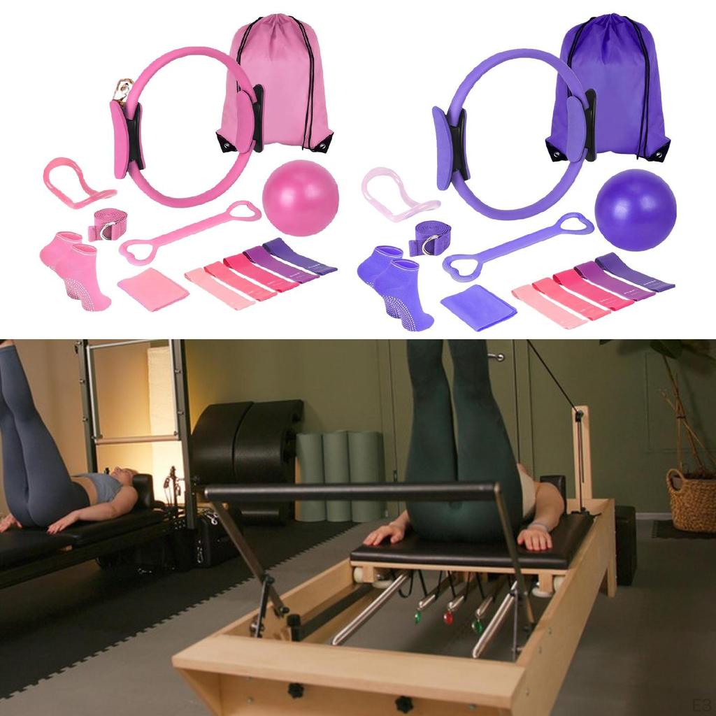 Essential Pilates Kit with 38cm And Bodybuilding Accessories.