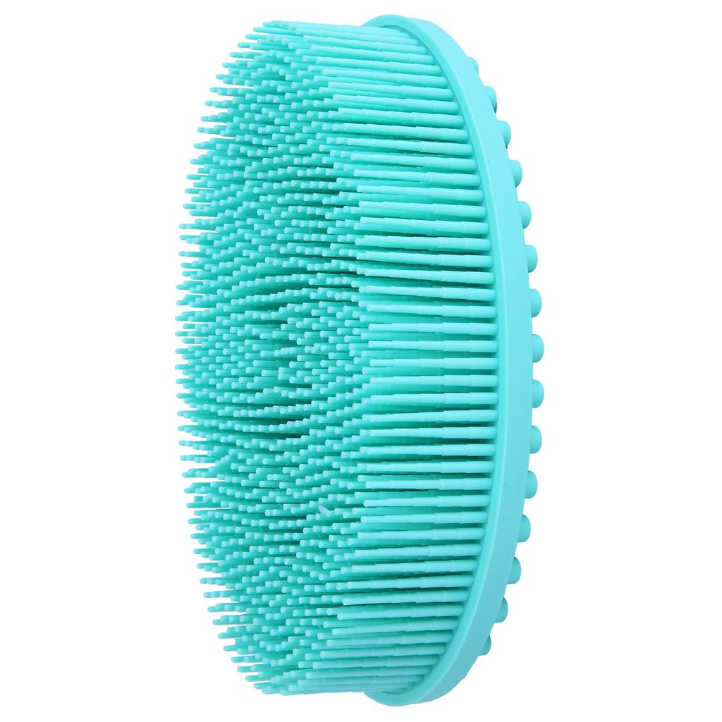 Silikon Duschbürste Multifunktionale Massagebürste Baby Taktiles Trainingswerkzeug für ZuhauseGrün