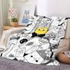 1pc Lemon Head Blanket Warm, Cozy, And Soft, Suitable for Sofas, Beds, Cars, And Office Use.Perfect for Camping And Travel, Making It a Great Gift for