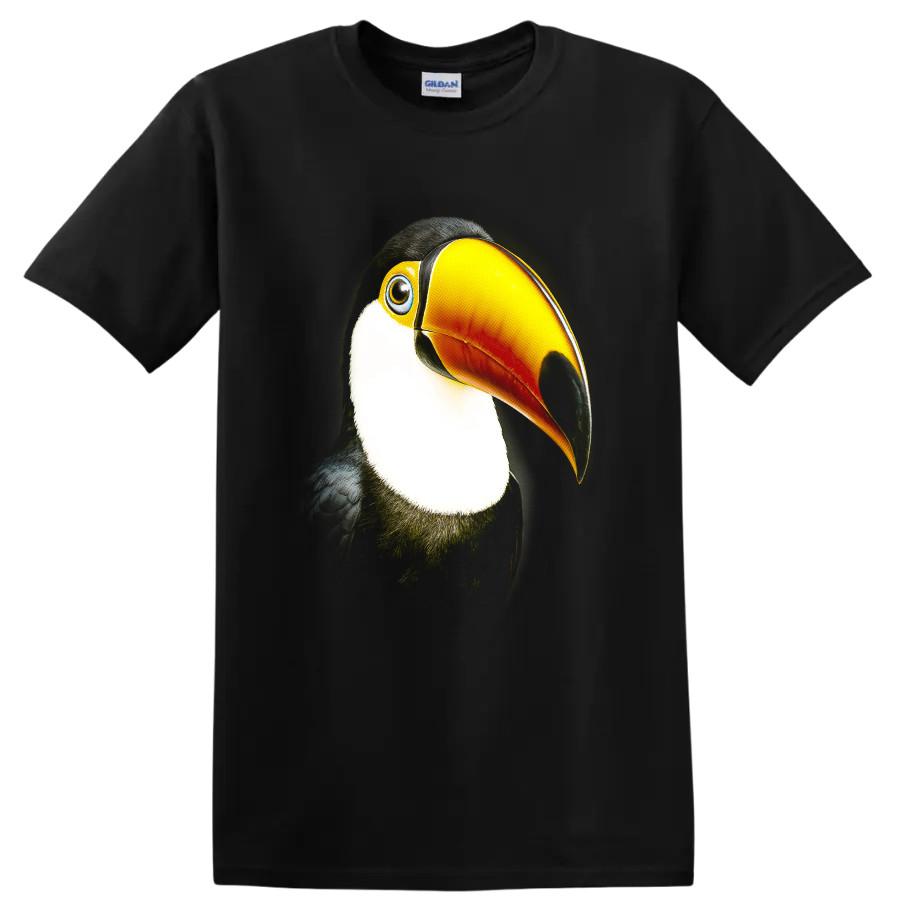 Toco Toucan T Shirt Tropical Bird Portrait Wildlife Art Nature Tee