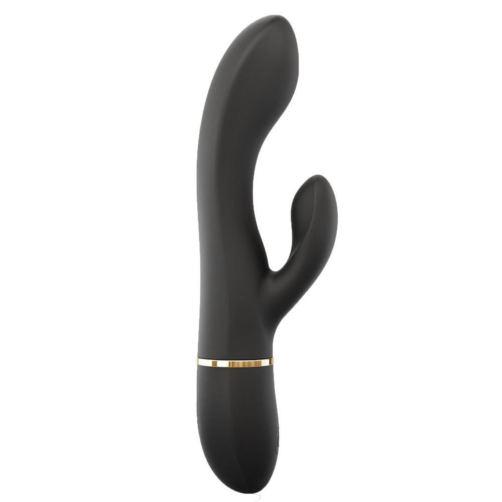 Marc Dorcel Glam Rabbit Velvet Clitoral Stimulator in Black